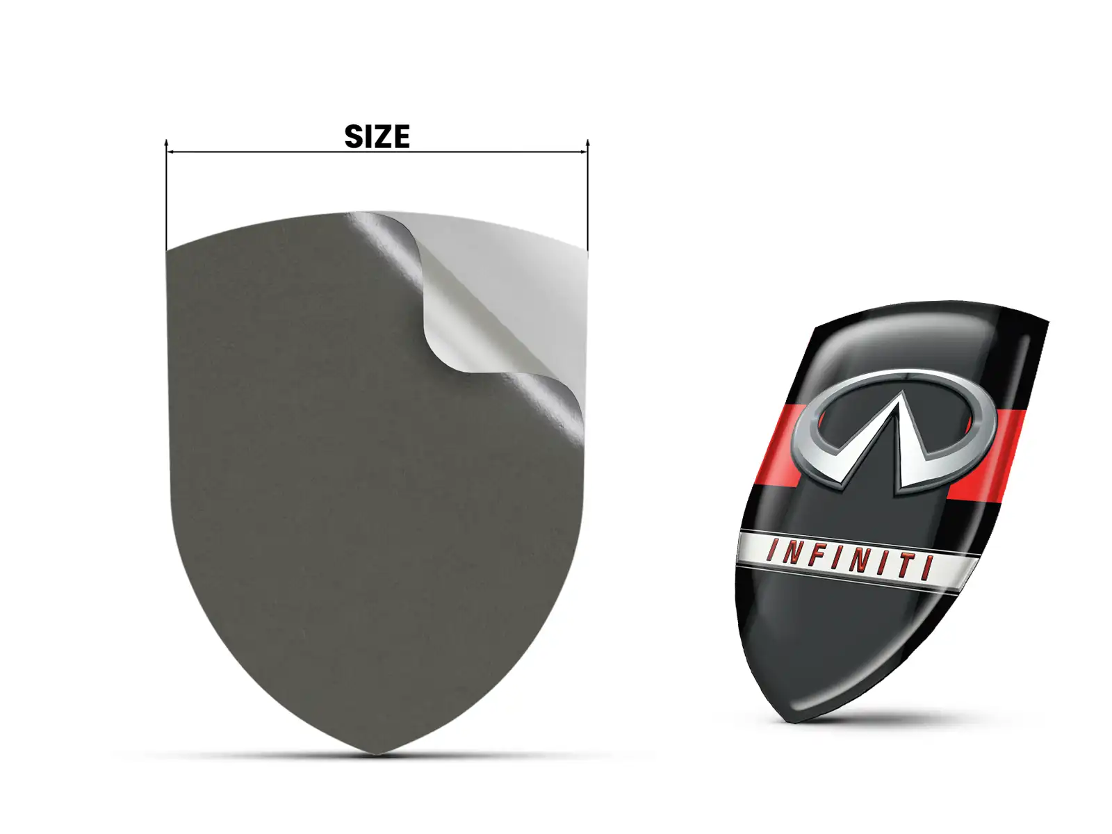 Infiniti Custom Scheibenaufkleber Stil Max Pro Langlebig